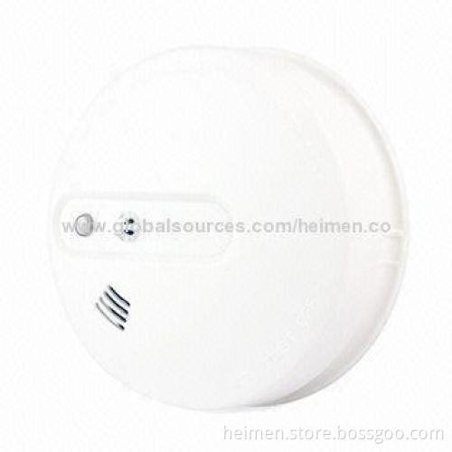Wired Interconnected Heat and Photoelectric Smoke Detector with 9V Back Up Battery
